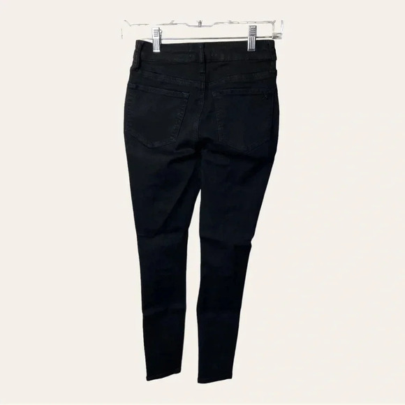 0546. SPECIAL A DISTRESSED DENIM JEANS SIZE 1 BLACK IN COLOR - Picture 10 of 13